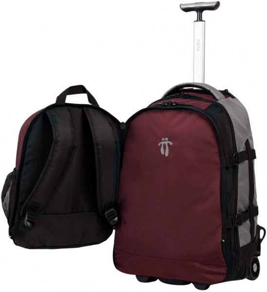 TROLLEY MOCHILA BOROZ NGR TOTTO | A companheira ideal para viagens de trabalho e deslocações profissionais