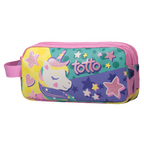 Kit Unicórnio Peluche + Estojo Duplo TOTTO | Presente Infantil | Disponível em 2 cores