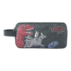 Kit Dinossauro Aventureiro | Peluche Gigante + Estojo Duplo TOTTO | Peluche disponível em 3 modelos
