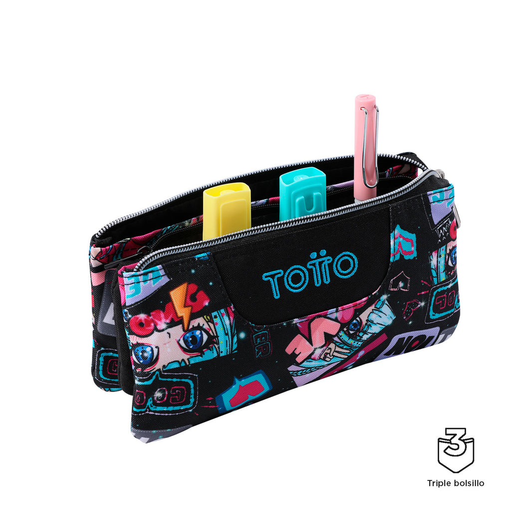 Estojo Triplo Tablero 6CZ