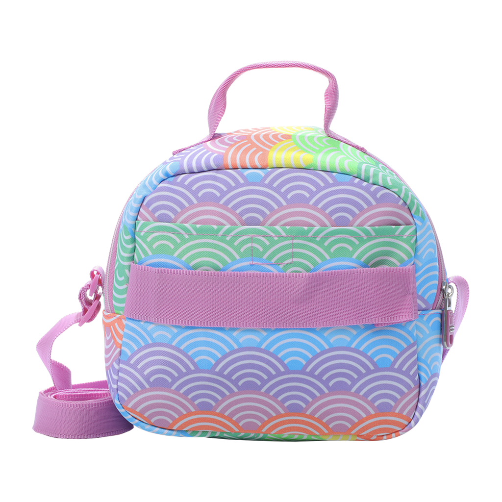 Conjunto Escolar TOTTO - Trolley Renglones 5DX + Lancheira Borrador 5DX + Estojo Sobre M1S
