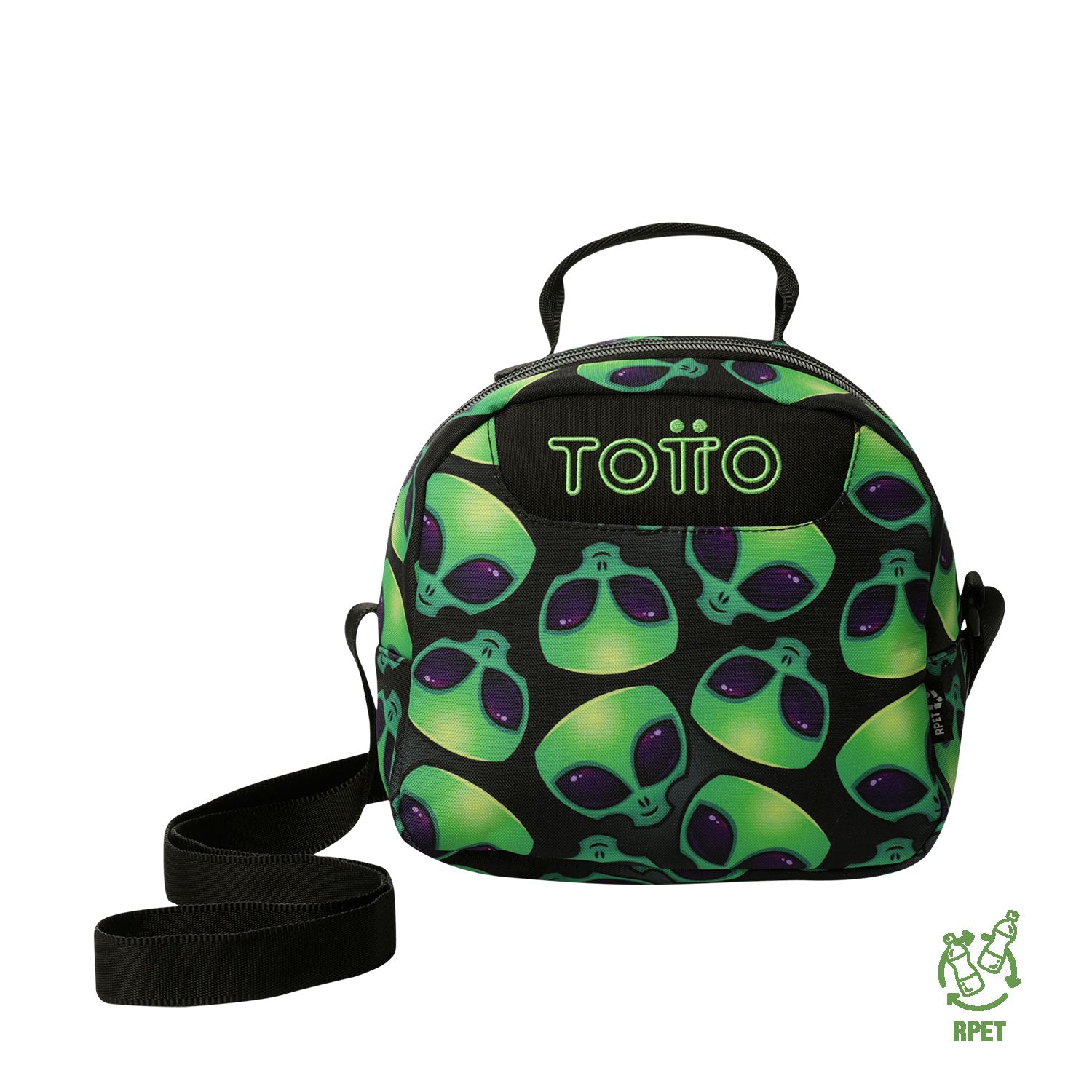 Conjunto Escolar TOTTO - Trolley Renglones + Lancheira Borrador + Estojo Tablero 6DS