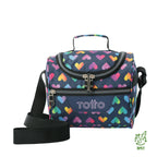Conjunto Escolar TOTTO - Trolley Renglones + Lancheira Pizarra + Estojo Agapec 3YJ