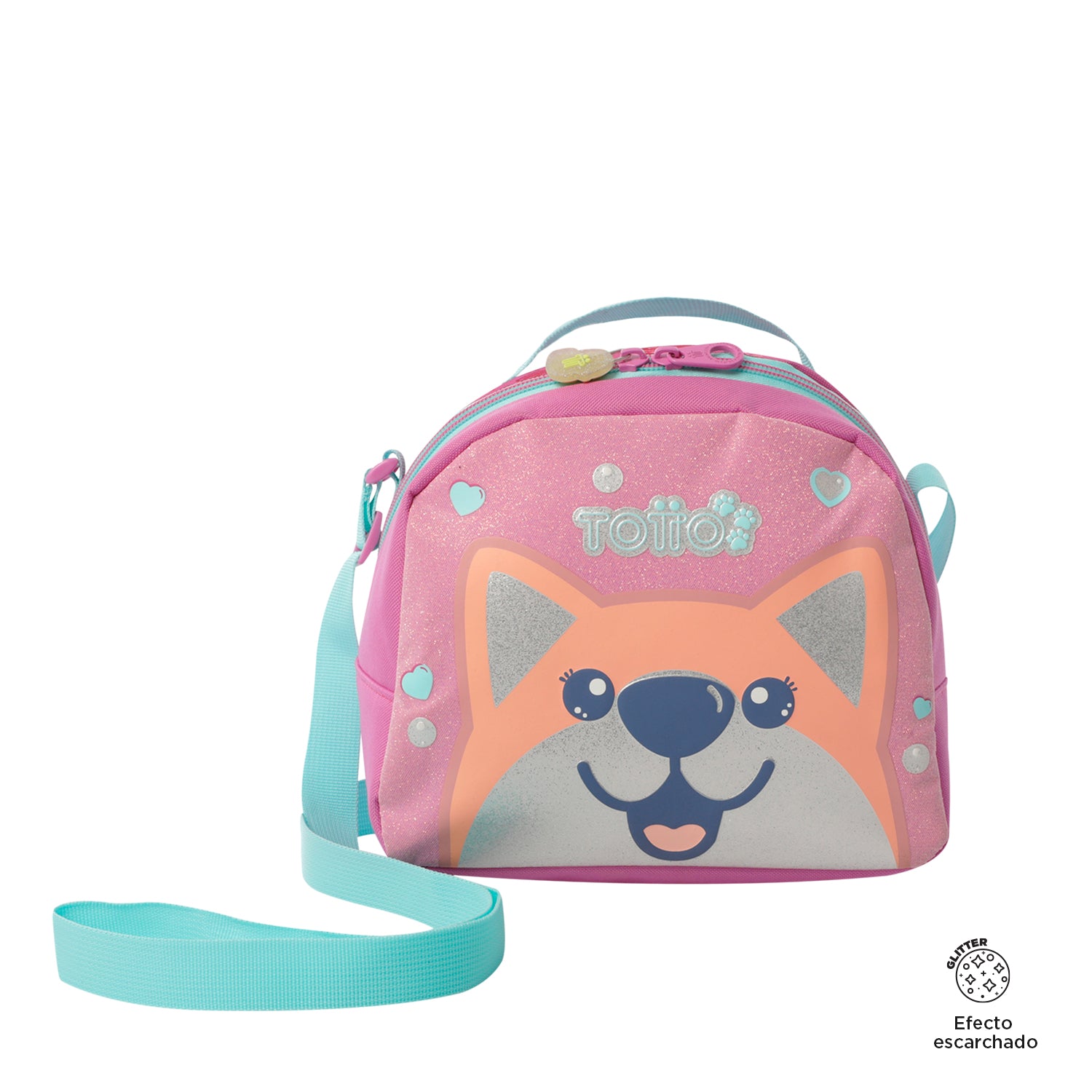 Conjunto Mochila M 6 a 7 anos+Lancheira+Estojo DOGGY LOVE 1K6