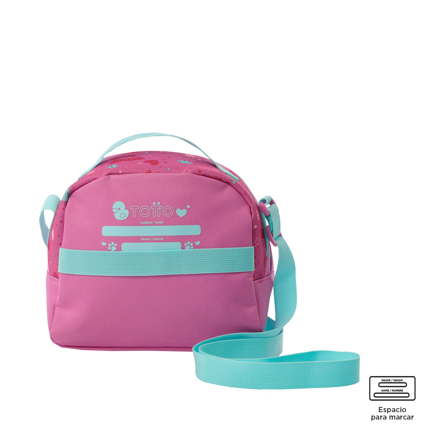 Conjunto Mochila M 6 a 7 anos+Lancheira+Estojo DOGGY LOVE 1K6