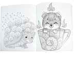 Kit Criativo "Calm and Peace – Colouring Animals" + Estojo TOTTO | Bloco de Desenho | Lápis de Cor FABER-CATELL | Acessórios para desenhar