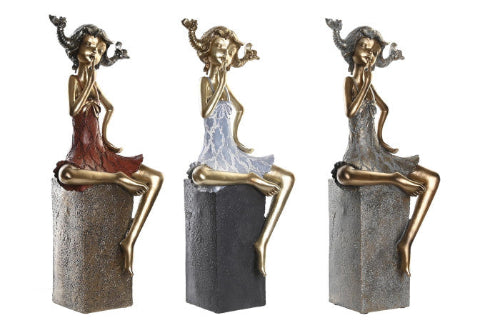 Escultura Decorativa "Pipi das Meias Altas" – Símbolo de Força, Liberdade e Imaginação | Disponível em 3 cores