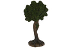 Kit Decorativo "Árvore Mãe Natureza" – Escultura em Resina e Vela Marfim