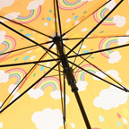 Kit Rainbow - Proteção, Luz e Boas Energias  | Chapéu de Chuva com Arco-Íris e Vela Perfumada | Disponível em 3 Cores