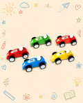 Kit Criativo Educativo - Carros de Corrida | Guia prático para o adulto acompanhar | Acessórios para desenho e escrita
