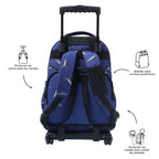 Conjunto Escolar TOTTO - Trolley Renglones + Lancheira Borrador + Estojo Tablero 9JB