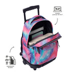 Conjunto Escolar TOTTO - Trolley Renglones + Lancheira Pizarra + Estojo Agapec 9IZ