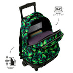 Conjunto Escolar TOTTO - Trolley Renglones + Lancheira Borrador + Estojo Tablero 6DS