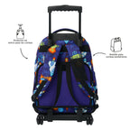 Conjunto Escolar TOTTO - Trolley Renglones + Lancheira Borrador + Estojo Tablero 8FK