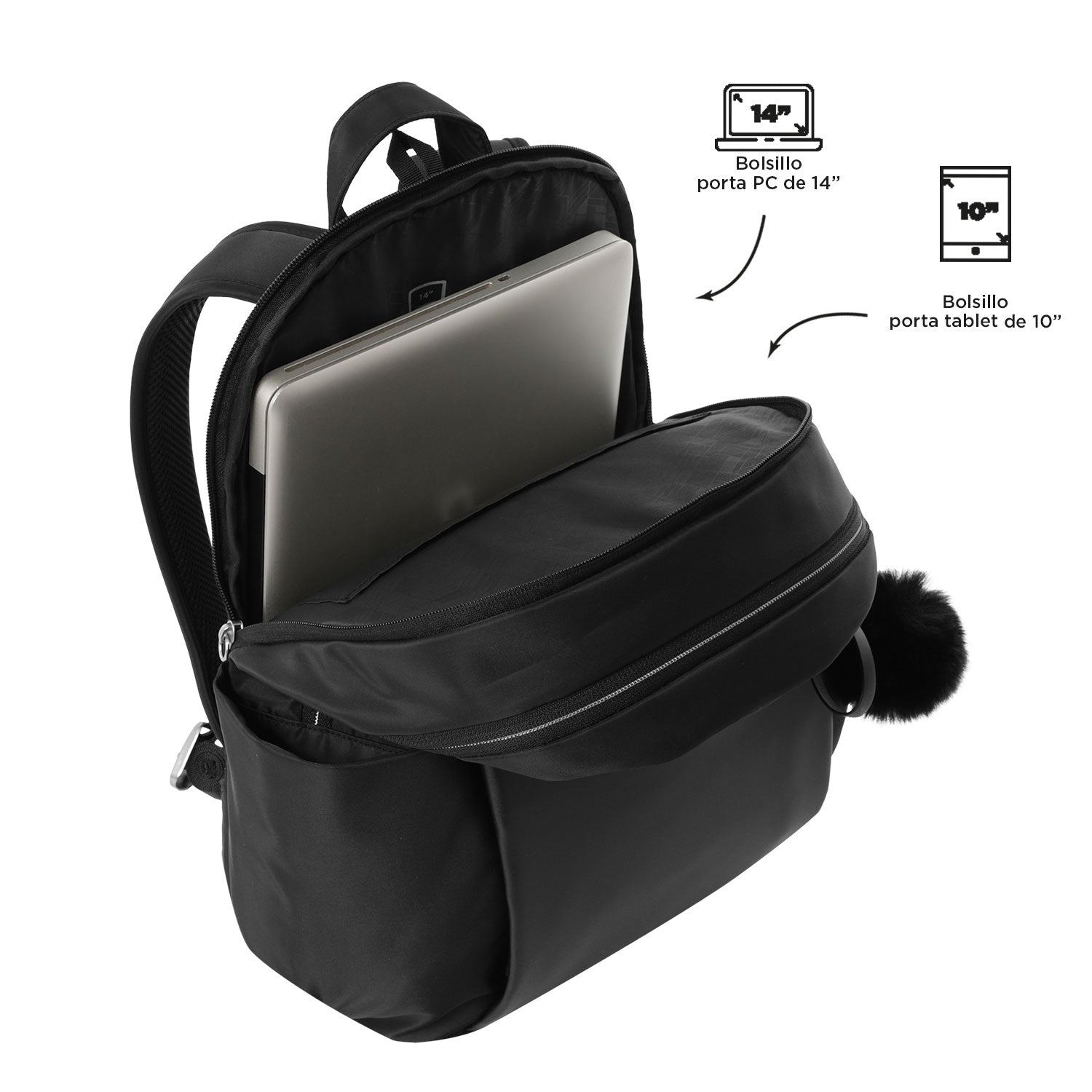 Mochila para Portátil 14" ADELAIDE 1 N01