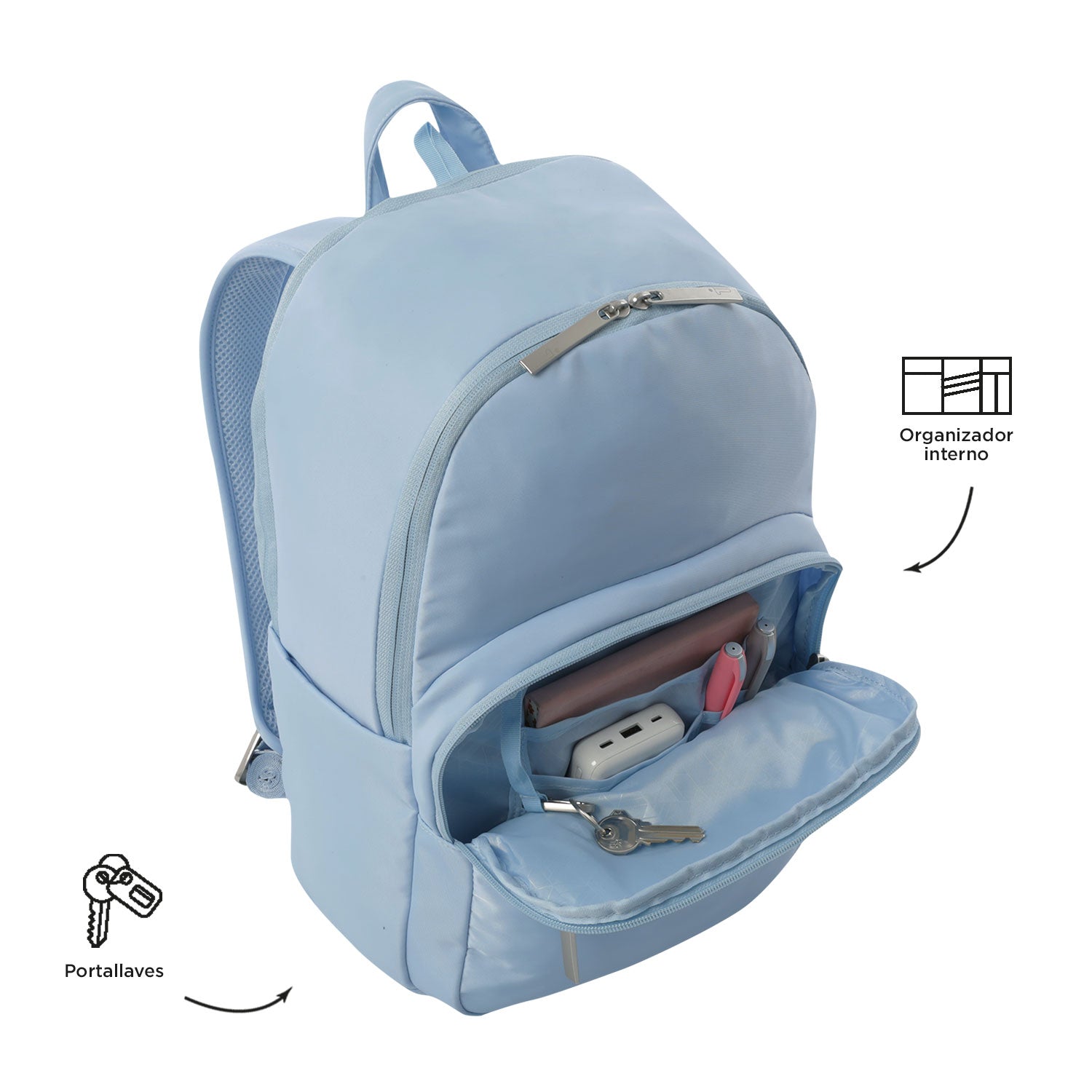 Mochila para Portátil 14" ADELAIDE 3 Z80 + LANCHEIRA TÉRMICA BIRMANA Z80