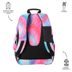 Conjunto Escolar TOTTO - Mochila Rayol + Lancheira Pizarra + Estojo Agapec 9IZ