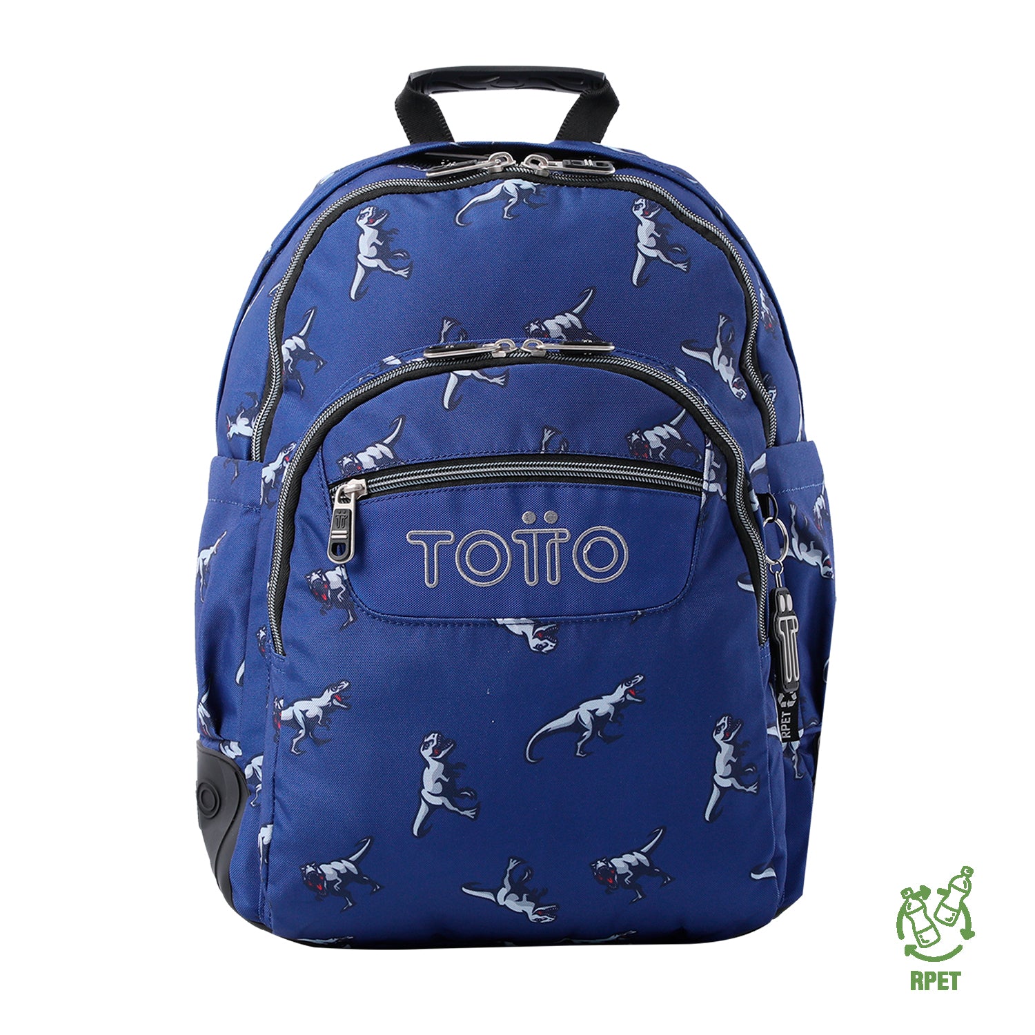 Conjunto Escolar TOTTO - Mochila Rayol + Lancheira Borrabor + Estojo Tablero 9JB