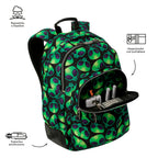 Conjunto Escolar TOTTO - Mochila Rayol + Lancheira Borrador + Estojo Tablero 6DS
