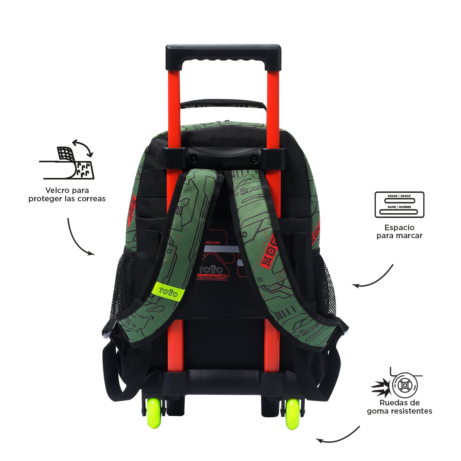 Conjunto Trolley M 6 a 7 anos+Lancheira+Estojo ARGON 5D7