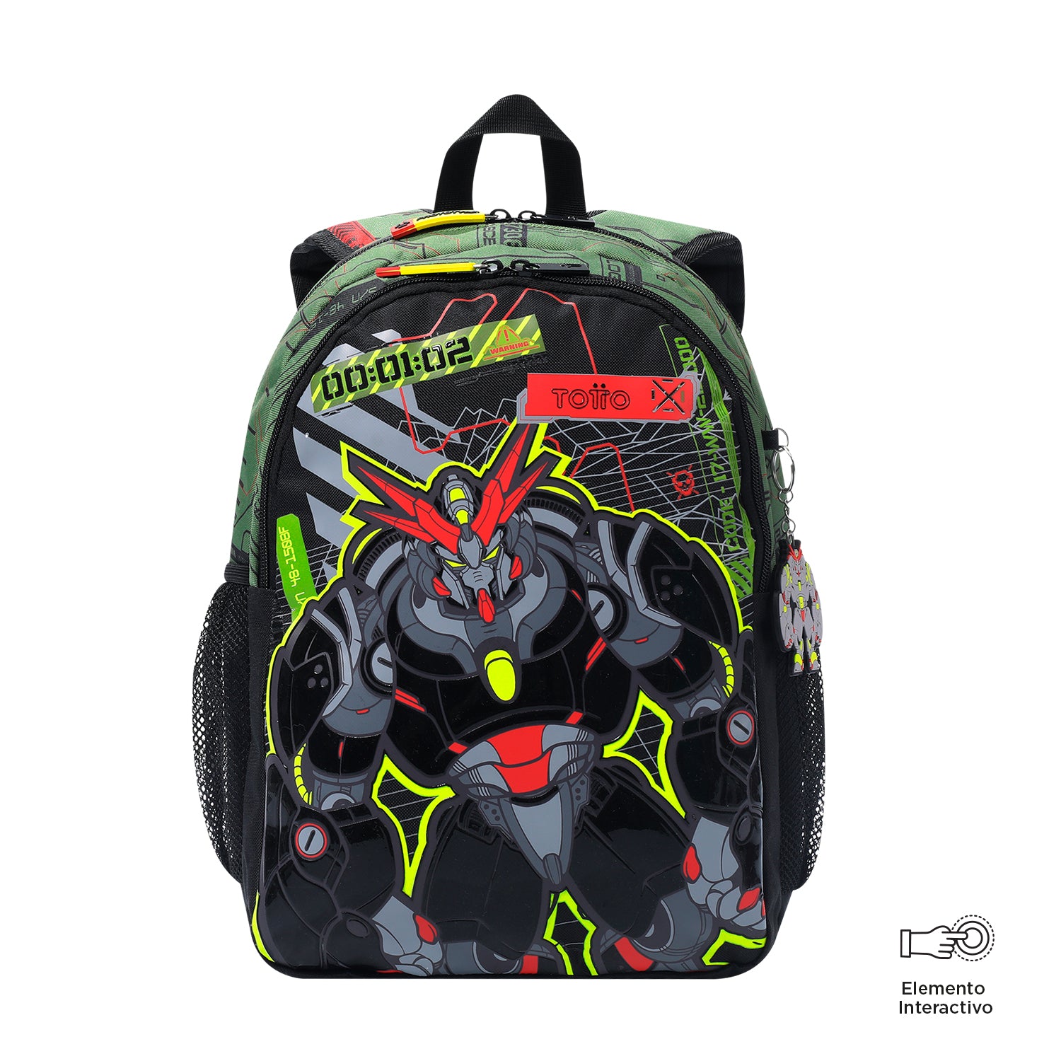 Conjunto Mochila M 6 a 7 anos+Lancheira+Estojo ARGON 5D7