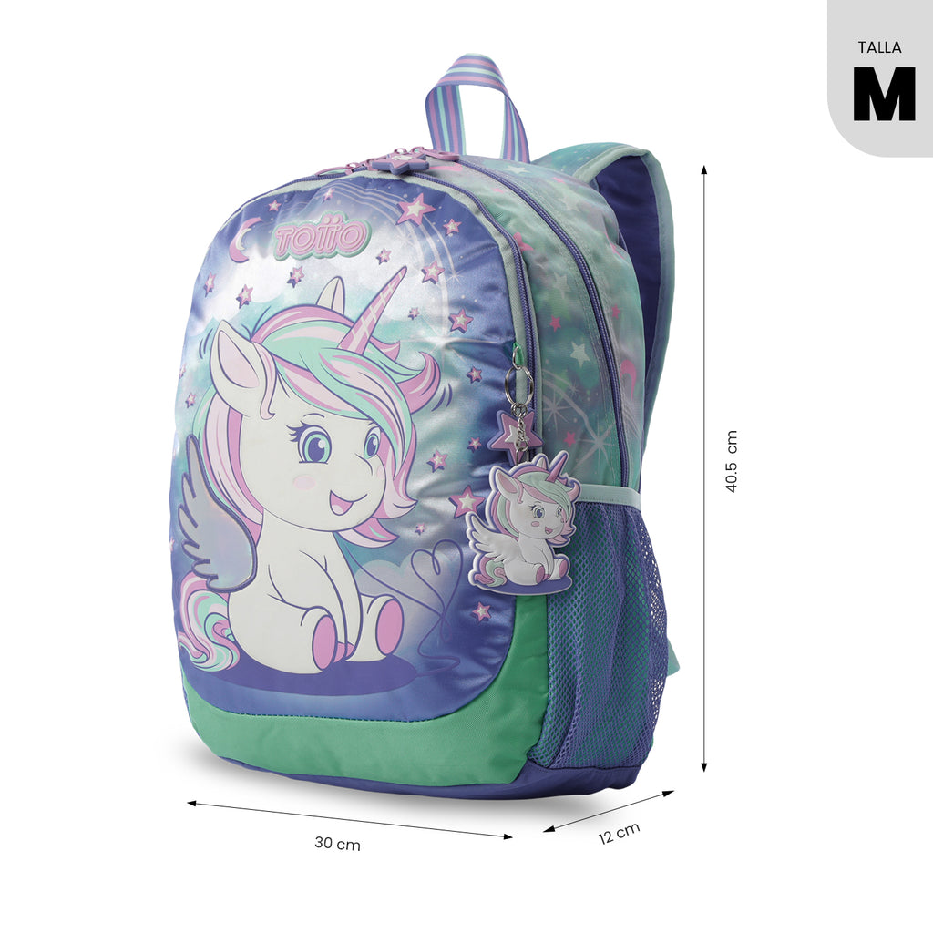 Conjunto Mochila M 6 a 7 anos+Lancheira+Estojo MAGIC DREAMS 6DJ