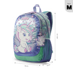 Conjunto Mochila M 6 a 7 anos+Lancheira+Estojo MAGIC DREAMS 6DJ