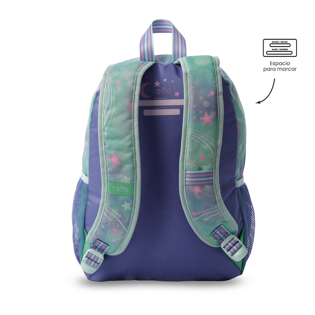Conjunto Mochila M 6 a 7 anos+Lancheira+Estojo MAGIC DREAMS 6DJ