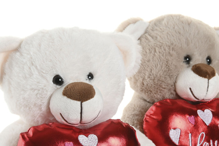 Kit Amor Especial | Peluche I LOVE YOU e Vela Coração | Urso Disponível em 2 Cores
