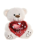 Kit Amor Especial | Peluche I LOVE YOU e Vela Coração | Urso Disponível em 2 Cores