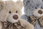 Kit Ursinho do Coração | Peluche e Vela Decorativa Coração | Urso Disponível em 2 Cores