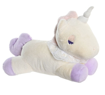 Kit Unicórnio Peluche + Estojo Duplo TOTTO | Presente Infantil | Disponível em 2 cores