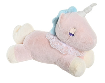 Kit Unicórnio Peluche + Estojo Duplo TOTTO | Presente Infantil | Disponível em 2 cores