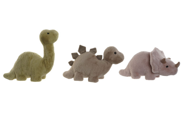 Kit Dinossauro Aventureiro | Peluche Gigante + Estojo Duplo TOTTO | Peluche disponível em 3 modelos