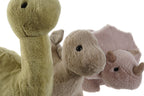 Kit Dinossauro Aventureiro | Peluche Gigante + Estojo Duplo TOTTO | Peluche disponível em 3 modelos