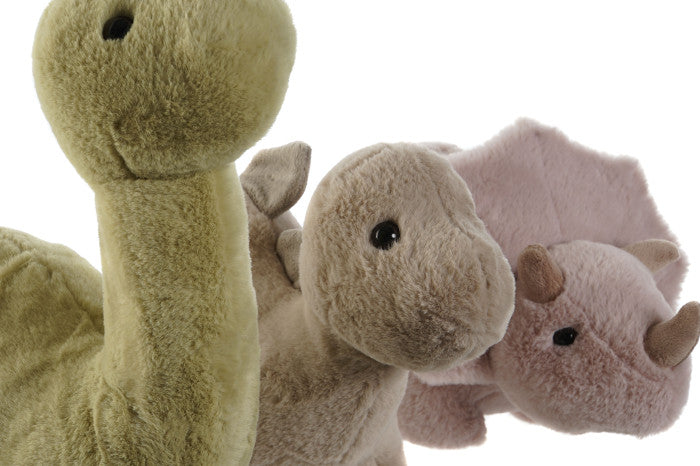 Kit Dinossauro Aventureiro | Peluche Gigante + Estojo Duplo TOTTO | Peluche disponível em 3 modelos