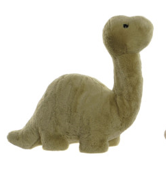 Kit Dinossauro Aventureiro | Peluche Gigante + Estojo Duplo TOTTO | Peluche disponível em 3 modelos