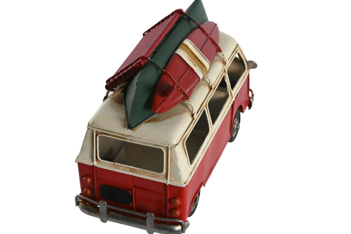 Carrinha Vintage Pão de Forma em Metal | Decoração Retro | Disponível em 3 Cores
