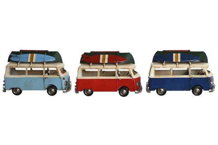 Carrinha Vintage Pão de Forma em Metal | Decoração Retro | Disponível em 3 Cores