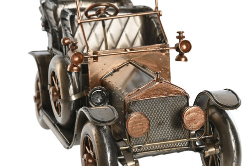 Carro Clássico Anos 20 em Metal | Decoração Vintage Retro