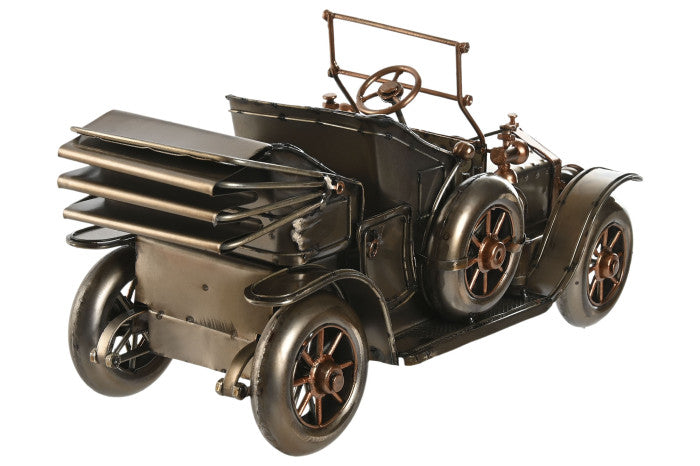 Carro Clássico Anos 20 em Metal | Decoração Vintage Retro