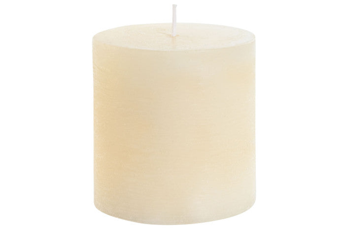 Conjunto Decorativo "Os Três Cães Sábios" Cego/Surdo/Mudo - com Vela marfim