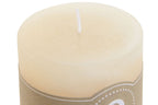 Conjunto Decorativo "Os Três Cães Sábios" Cego/Surdo/Mudo - com Vela marfim