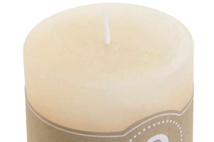 Conjunto Decorativo "Os Três Cães Sábios" Cego/Surdo/Mudo - com Vela marfim