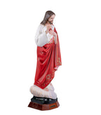 Imagem do Sagrado Coração de Jesus | Pintada à Mão | Disponível com 15 cm e 25 cm